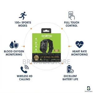 Oraimo Watch 5 Lite Smart Watch – Fitness Tracker Notifications