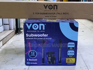 Von 3.1ch Tall Boys Home Theatre System