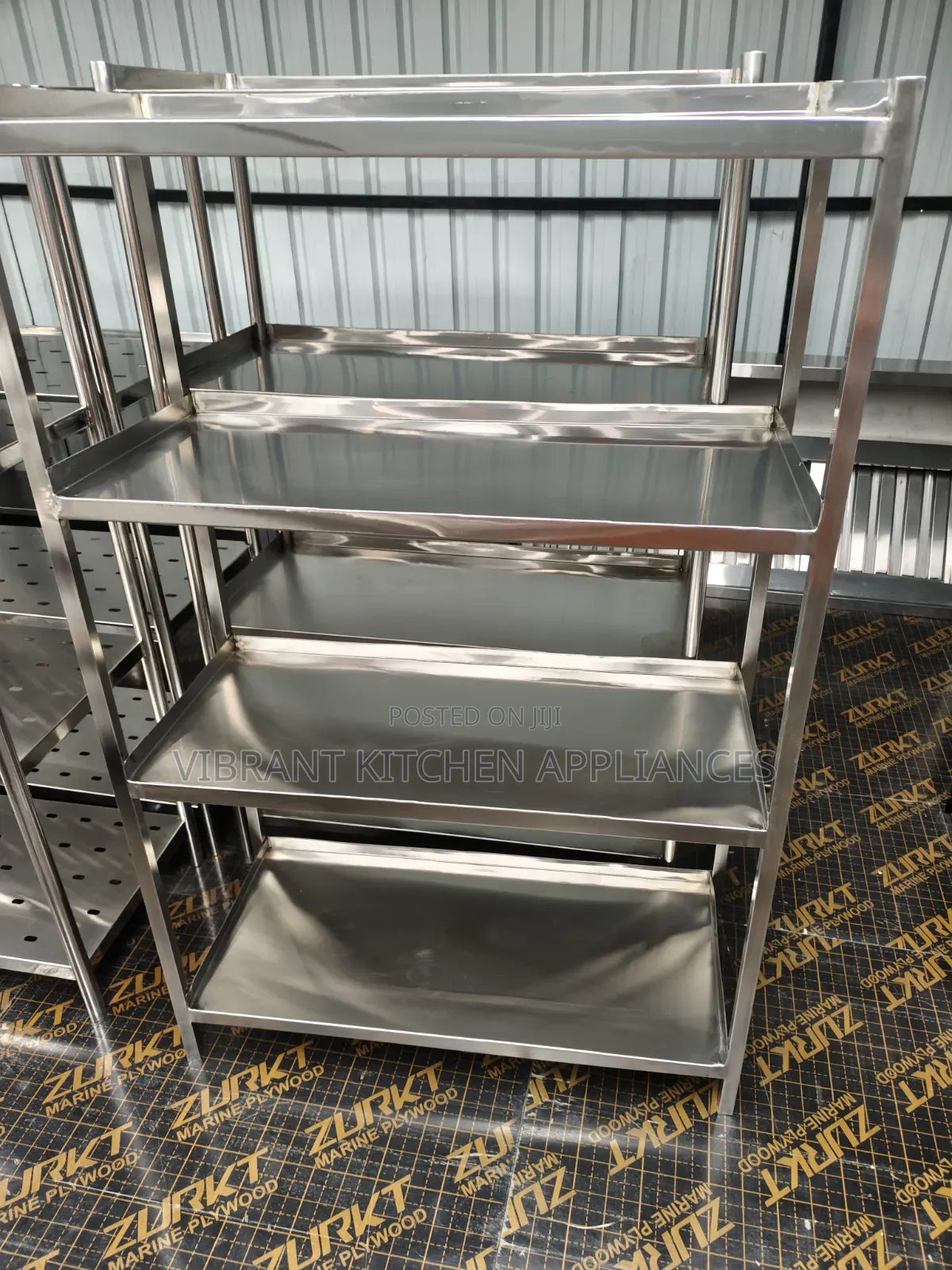 Stainless Steel 4-Tier Kitchen Rack
