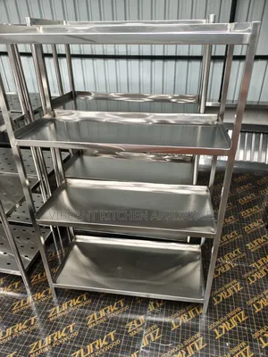 Stainless Steel 4-Tier Kitchen Rack