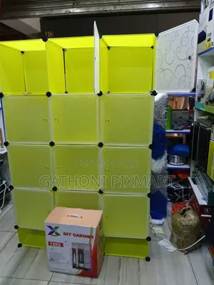 3 Column Plastic Wardrobe