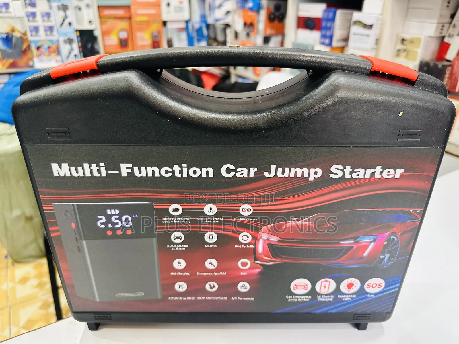 2-in-1 Q7 Car Jumpstarter Tyre Inflator – Great Value