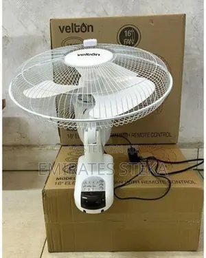Velton Wall Fan Mount With Super Power 16"