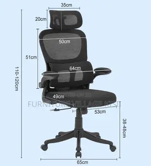 Office Chair: Orthopedic High Back Chair