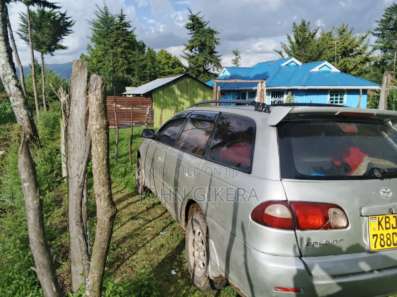 Toyota Caldina 2002 Gray