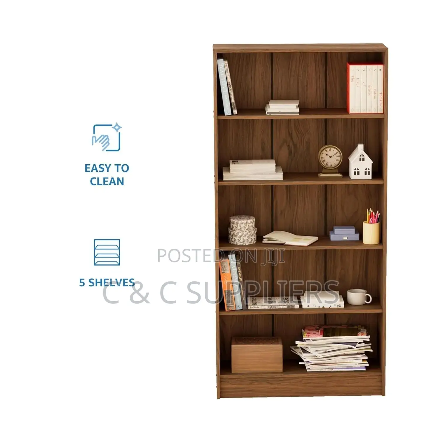 Wood Bookshelf