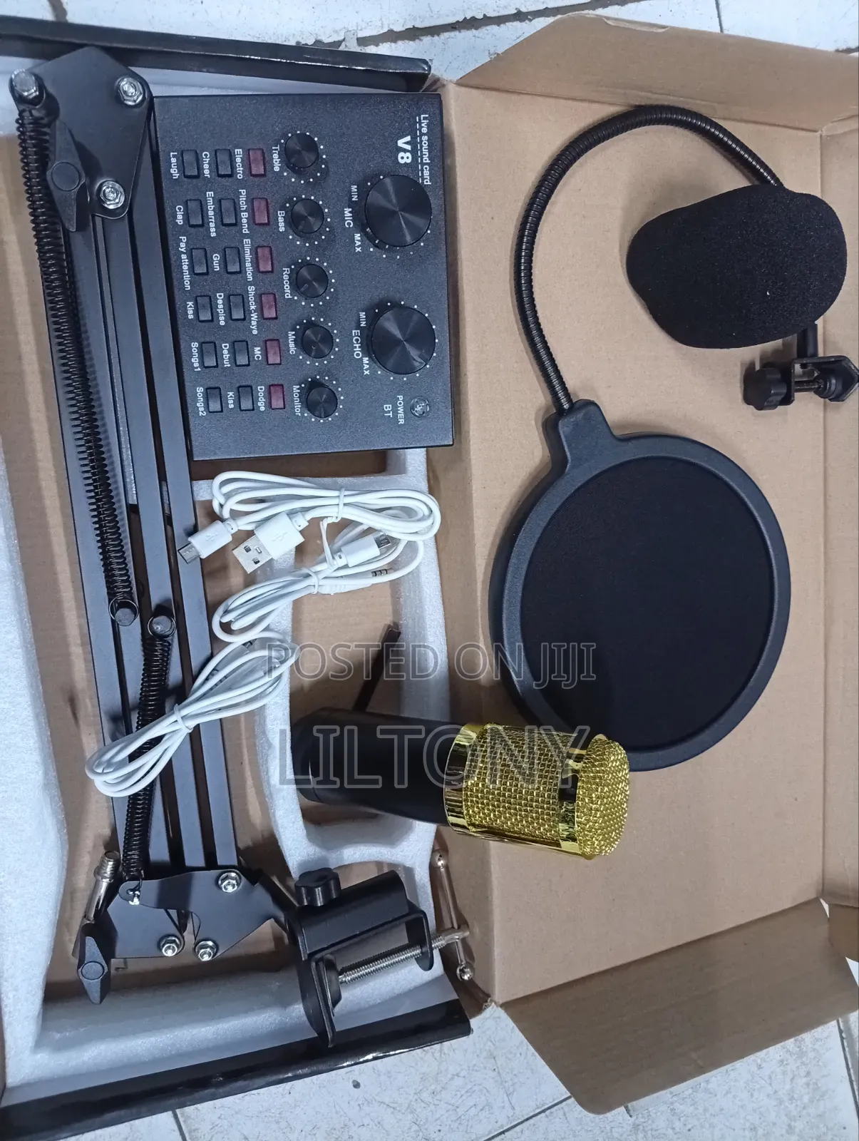 Full Kit Condenser Recording Microphone