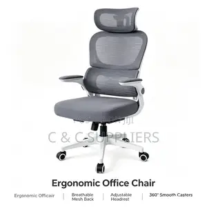 Adjustable Modern Ergonomic Mesh Seat.