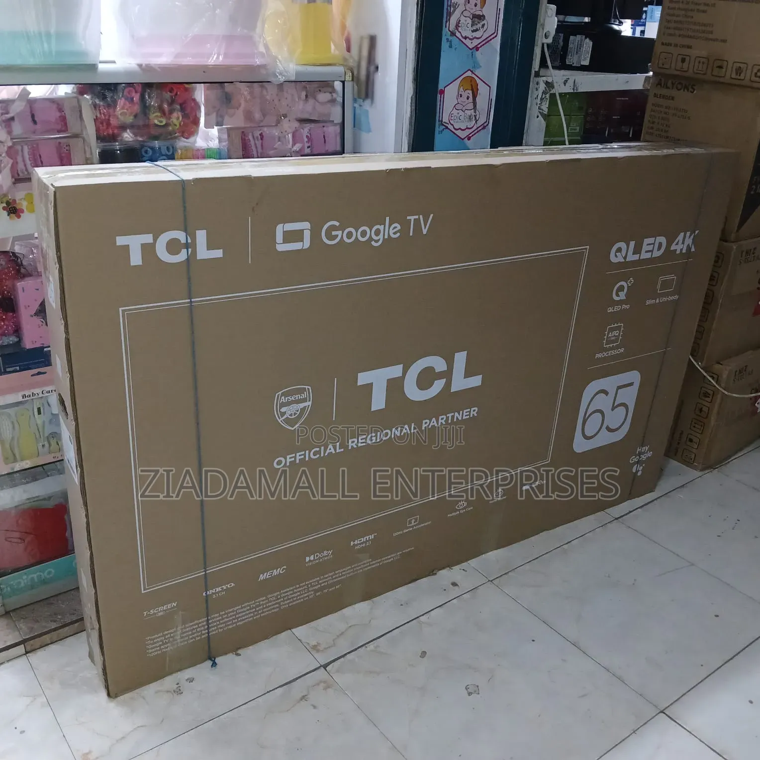With 2years Warranty Original 65inches Qled T6d Model. Google TV