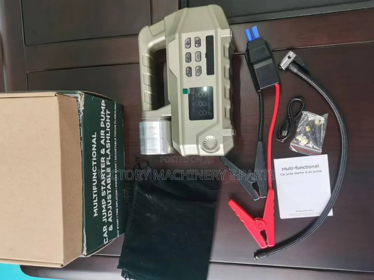 High Power Digital Jump Starter/Digital Compressor/ Flashlight