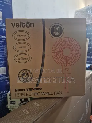 Velton 16" Wall Mounted Fan