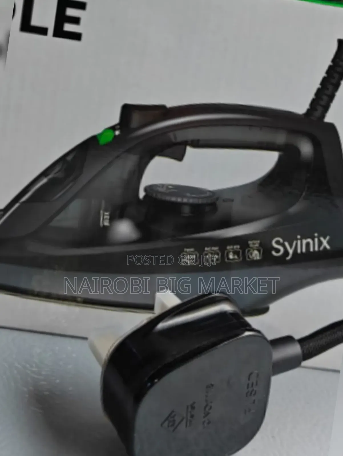 Syinix Steam Iron Box