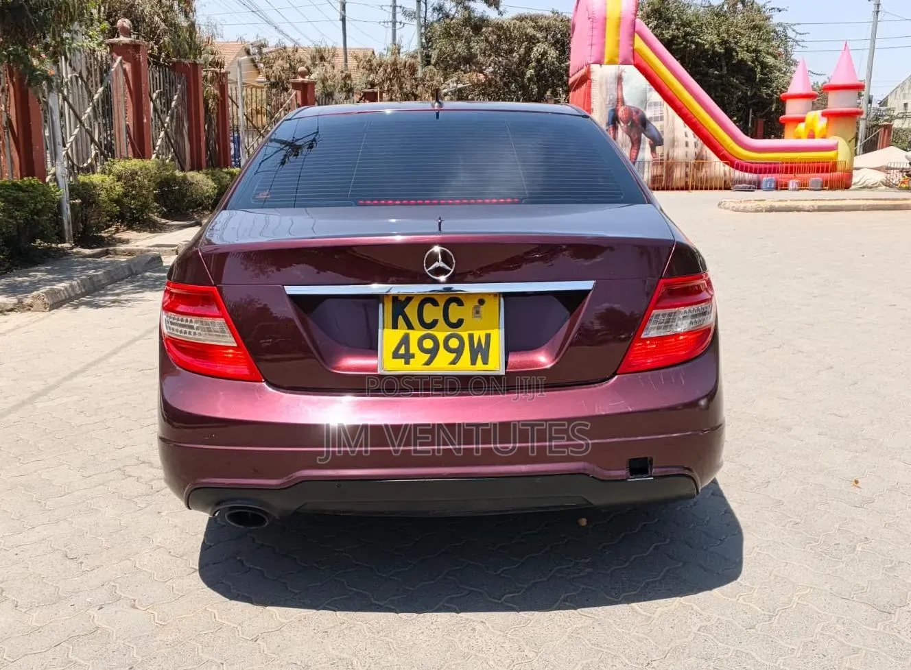 Mercedes-Benz C200 2009 Burgundy