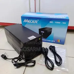 Mecer 1000VA Line Interactive UPS – With Automatic Voltage Regulation