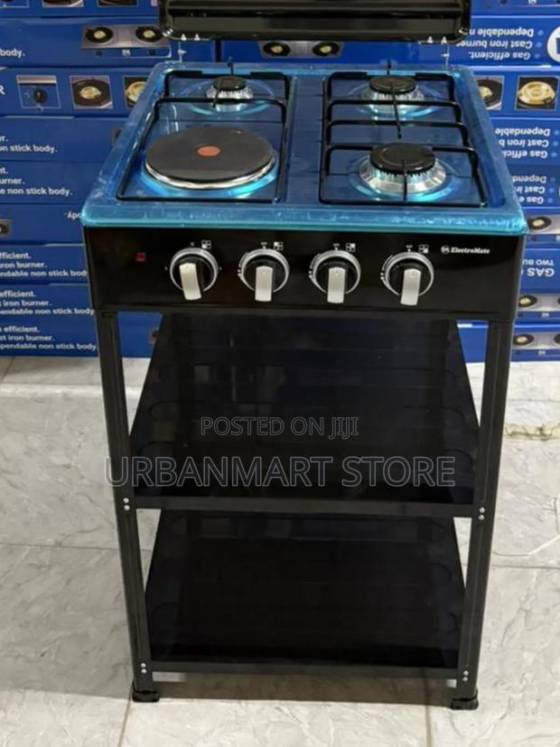 Electromate 3+1 Standing Cooker With Shelves - thumbnail 2