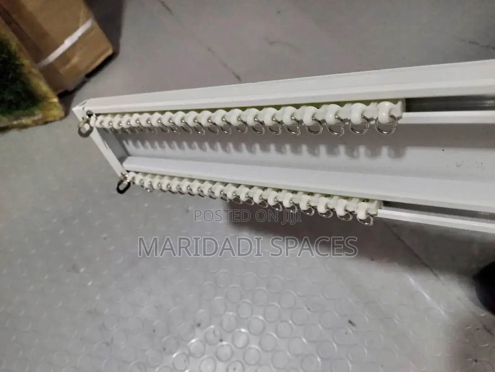 Straight Double Curtain Rails