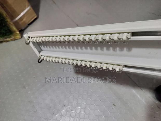 Straight Double Curtain Rails