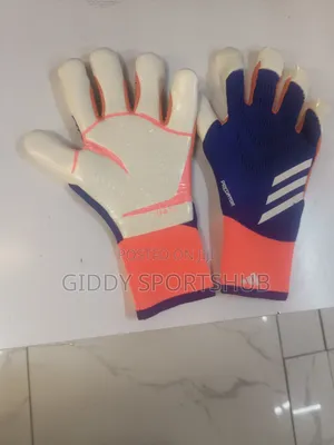 Orange/Blue Size 10 Goalkeeper Gloves