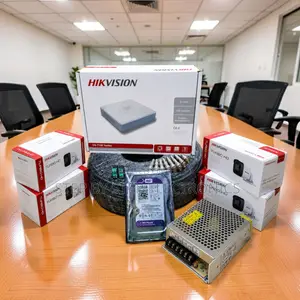 Flexible Mounting 4 Hikvision 1080P CCTV Cameras Complete System Kit
