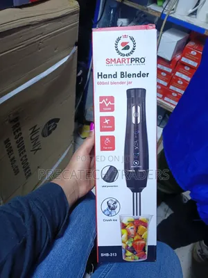 SmartPro SHB-313 Hand Blender – 4 Blades