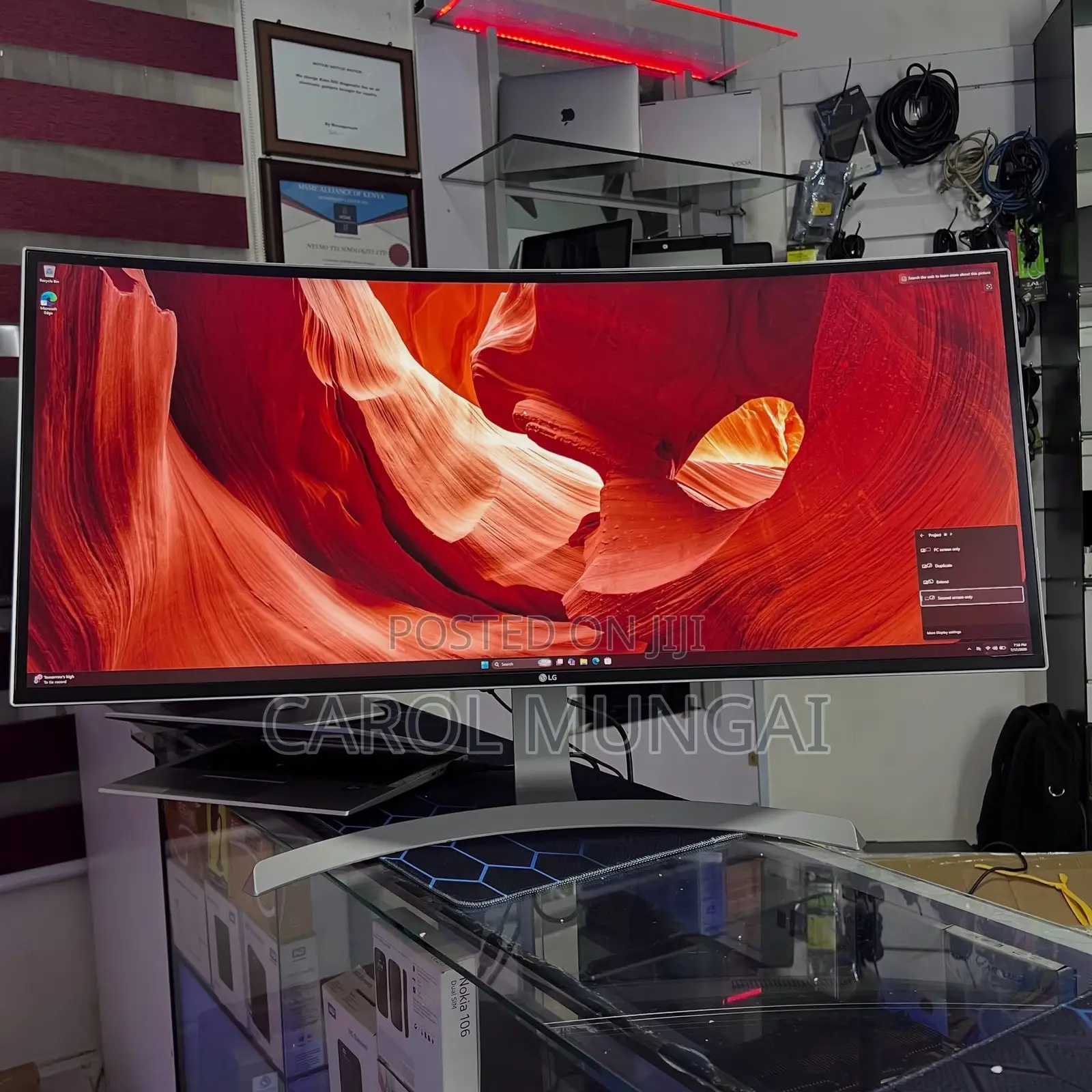 LG 34 Inch Curved Ultrawide Monitor