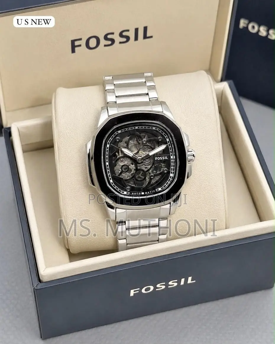 Fossil Skeleton Square Automatic Watch Collection