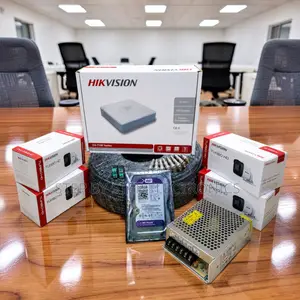 Wide Viewing Coverage 4 Hikvision 1080P CCTV Cameras Full System Kit