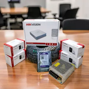 Superior Monitoring 4 Hikvision 1080P CCTV Cameras Complete System Kit