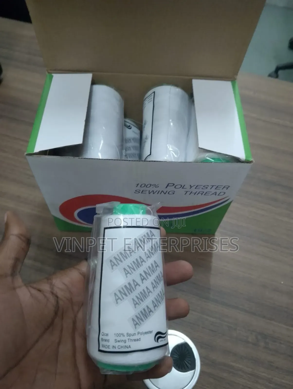 White Sewing Threads