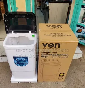9kgs Semi Automatic Single Tub Von Washing Machine
