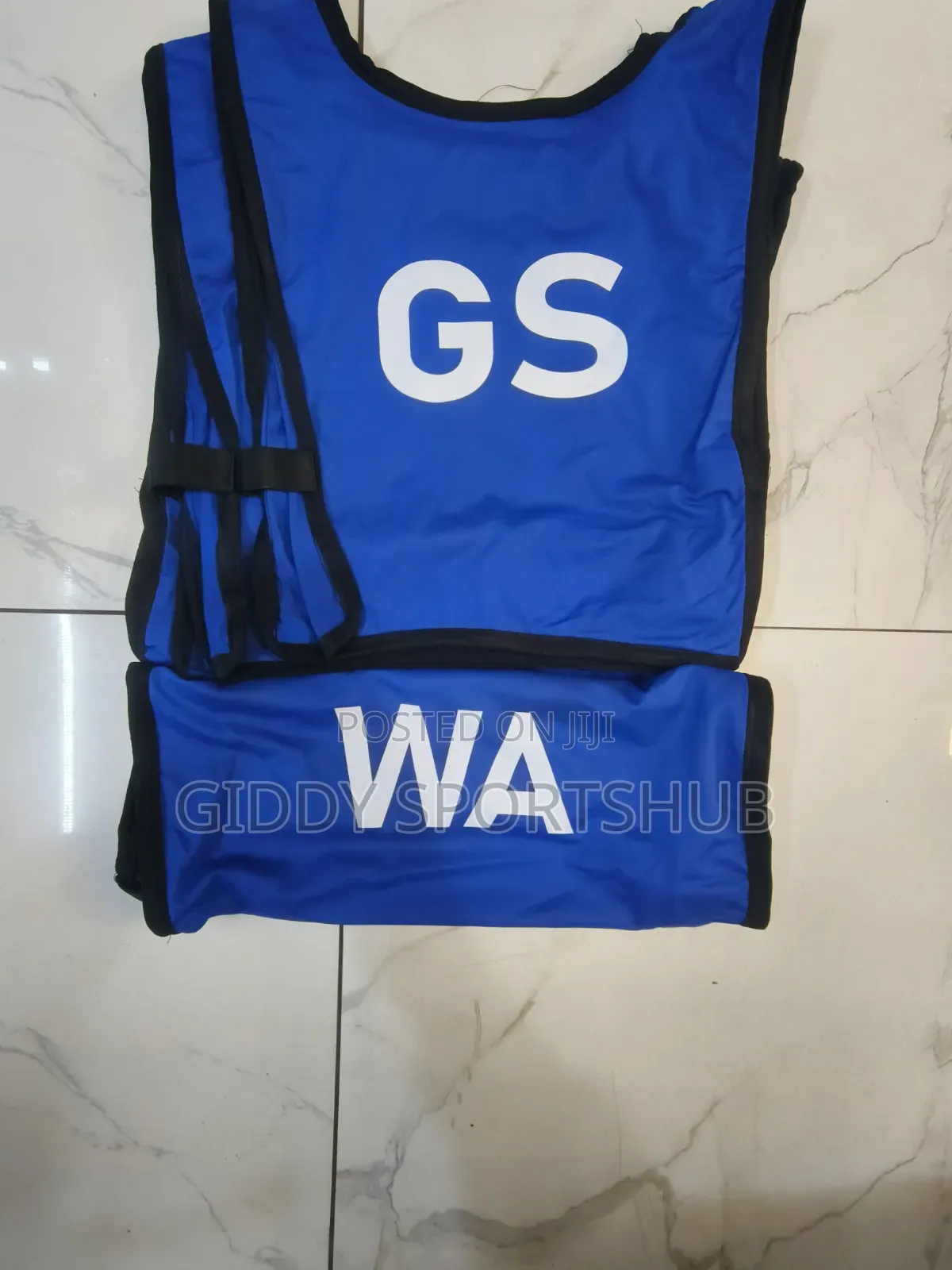 Original Netball Bibs, Blue