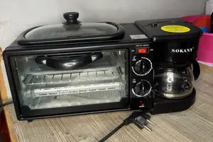 3 in 1 Toaster, Grill, Coffee Maker