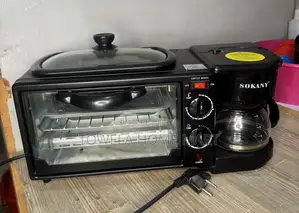3 in 1 Toaster, Grill, Coffee Maker