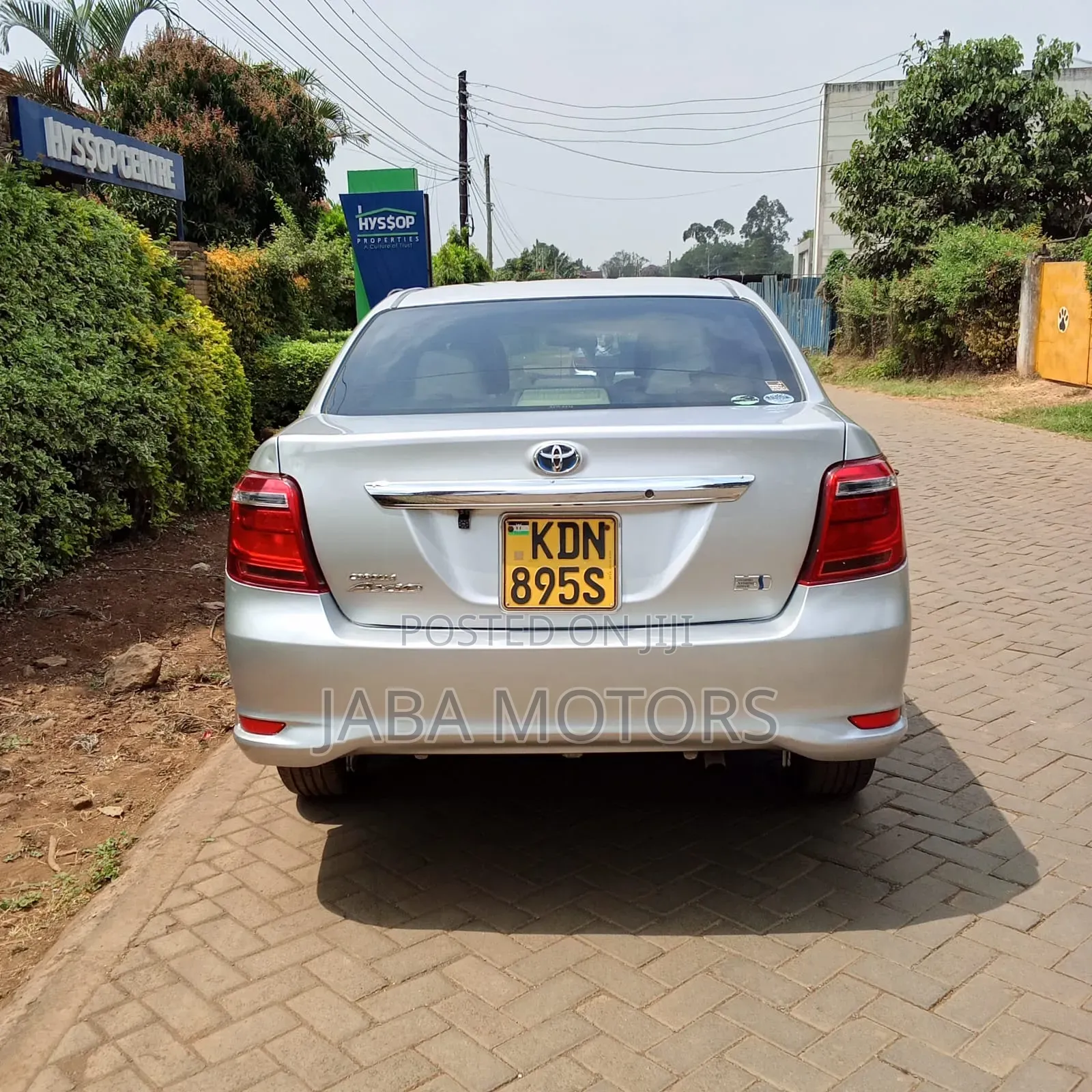Toyota Axio 2016 Silver