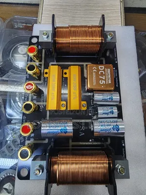 DC-75 2-Way Audio Crossover Is a Passive Frequency Divider Network