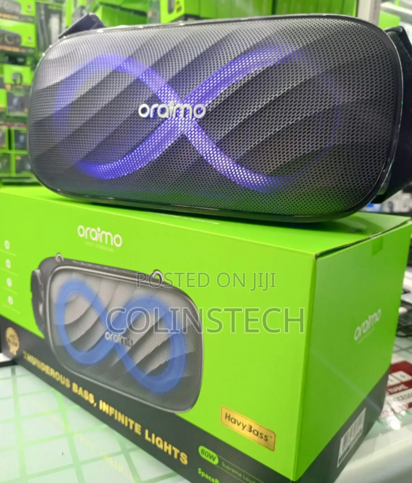 Oraimo SpaceBox Pro 80W Bluetooth Speaker