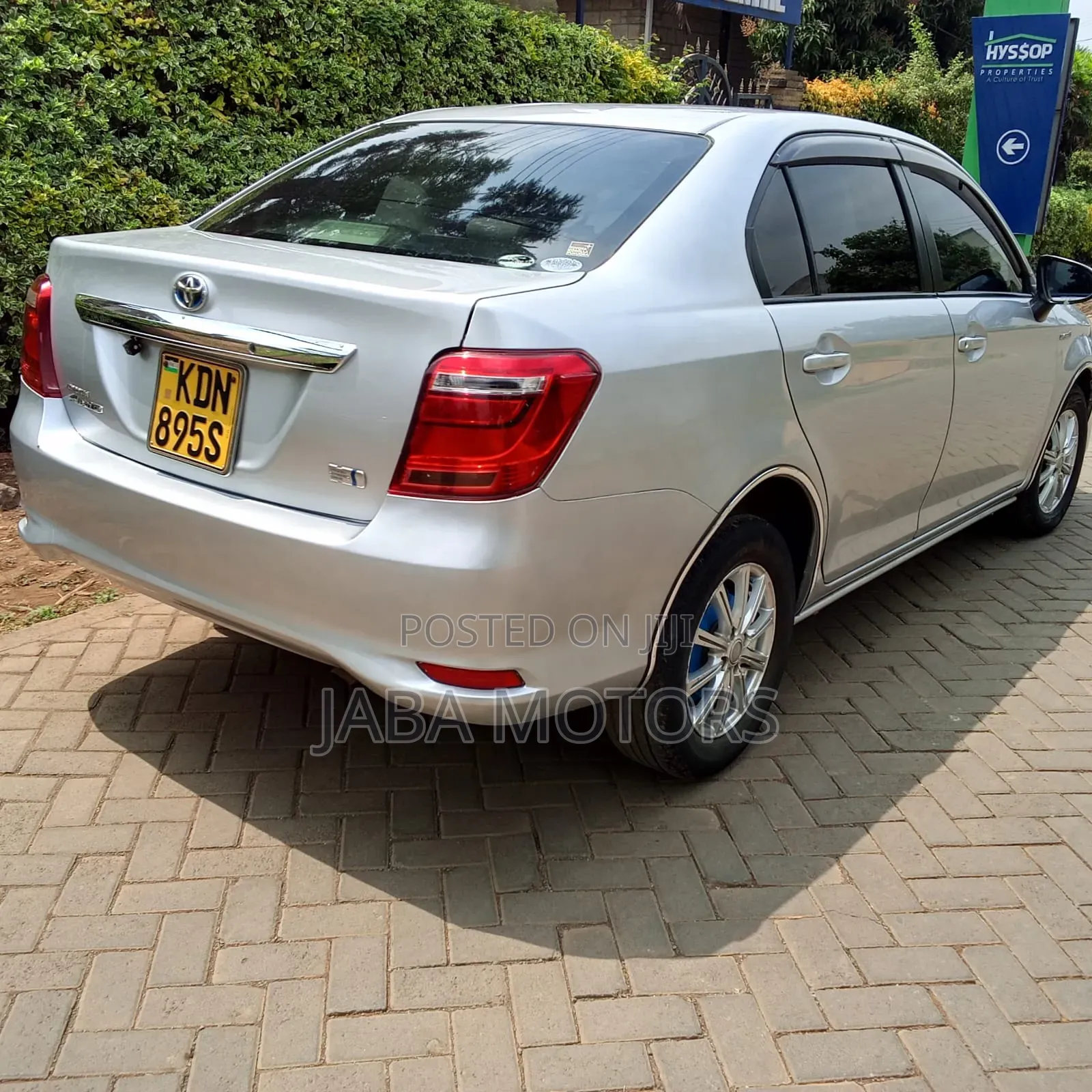 Toyota Axio 2016 Silver
