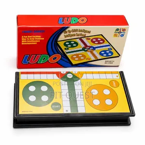Ludo Board Game~Magnetic and Fodable Small Size