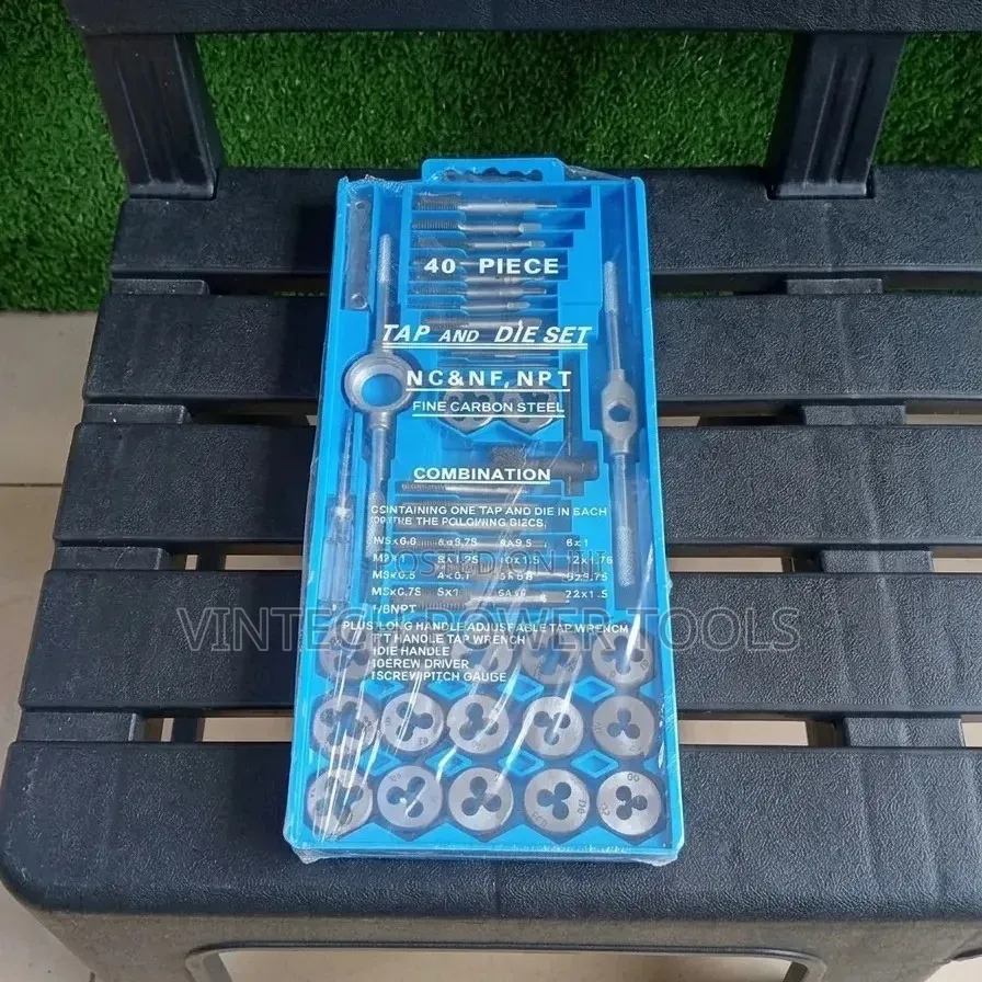 40 Pieces Tap and Die Set