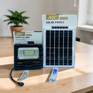 Waterproof Outdoor Lighting JSOT 200W Watts LED Solar Flood Light