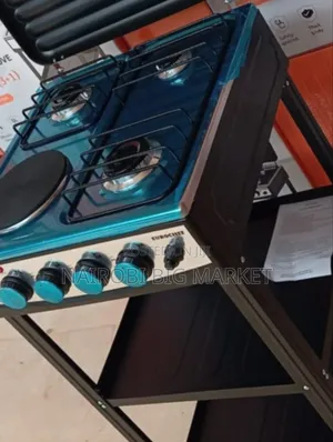 Eurochef 3+1 Electric Standing Cooker With Shelves