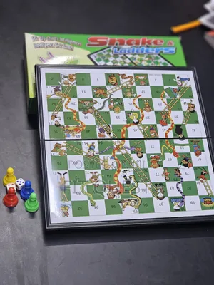 Magnetic Snakes Ladders Foldable Design Small Size