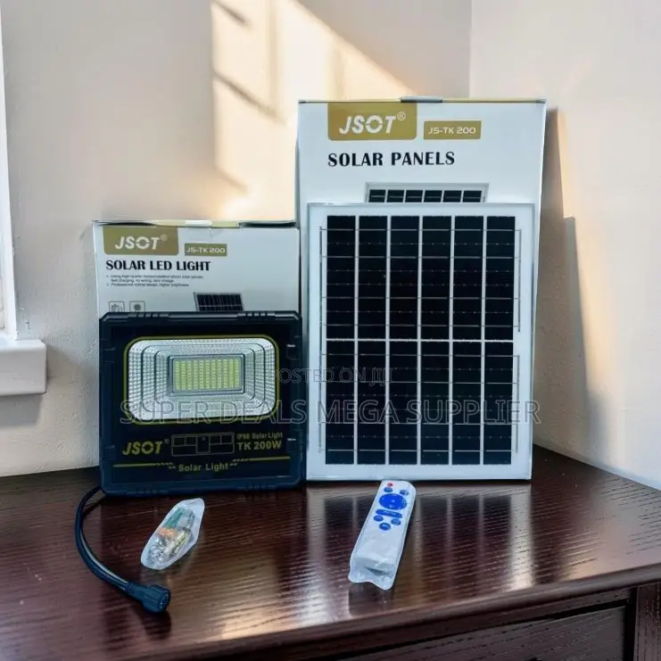 Energy Saving Outdoor JSOT 200W Watts LED Solar Flood Light