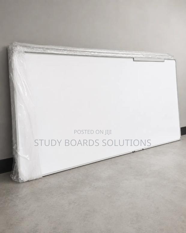 Classroom-Ready 8ft × 4ft Magnetic Whiteboard – Teach With Confidence