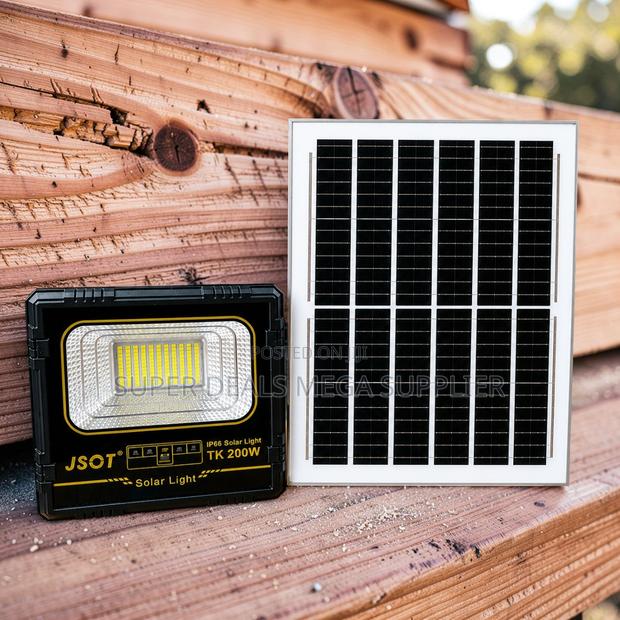 Remote Control Solar JSOT 200W Watts LED Solar Flood Light - thumbnail 2