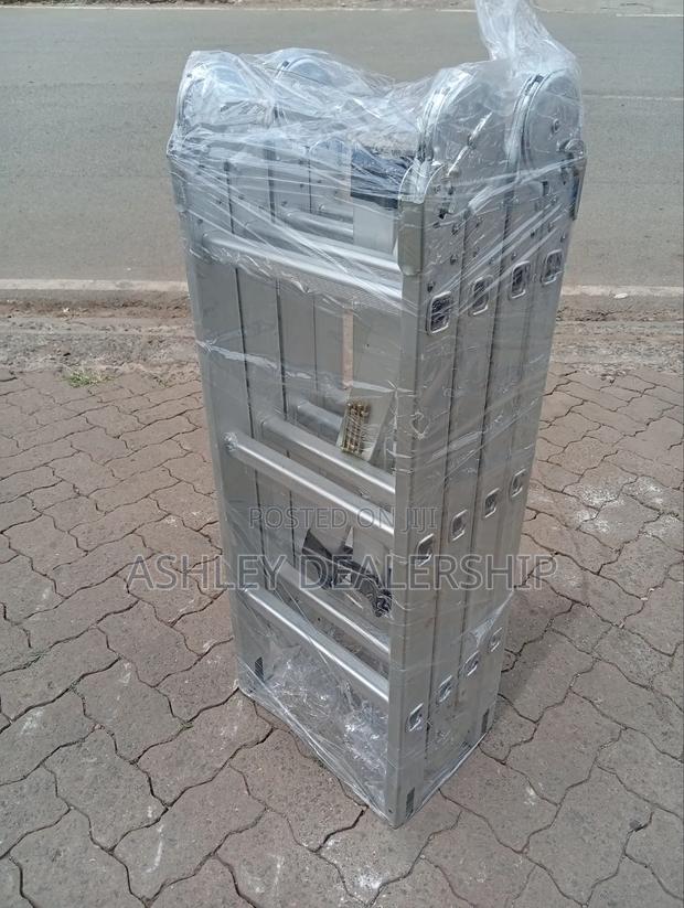 Strong Foldable Aluminium Ladder 4*3