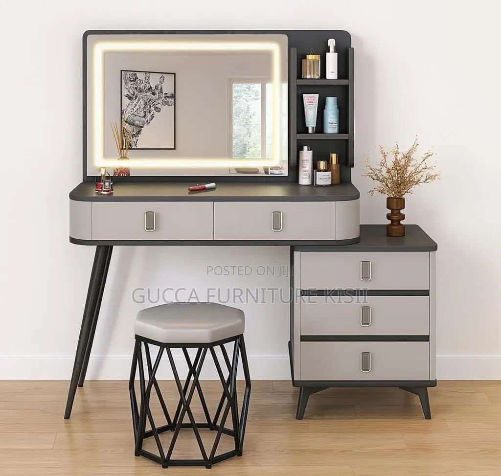 Dressing Table; Modern Dressing Table With LED Light