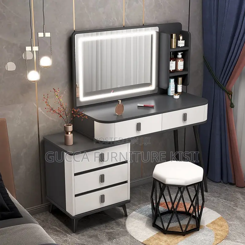 Dressing Table; Modern Dressing Table With LED Light