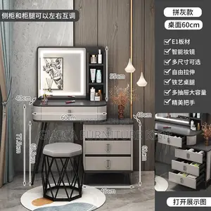 Dressing Table; Modern Dressing Table With LED Light