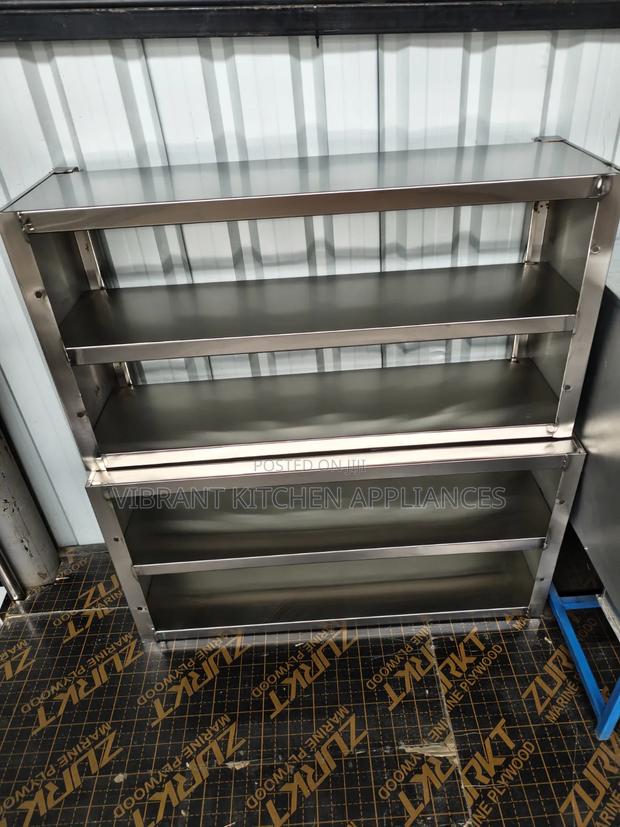 Double Tier SS Wall Shelf - thumbnail 2